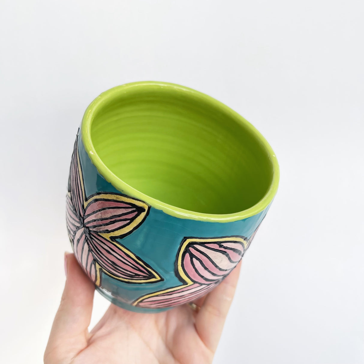 Tropical Floral Vibes Planter | Once & Future Things