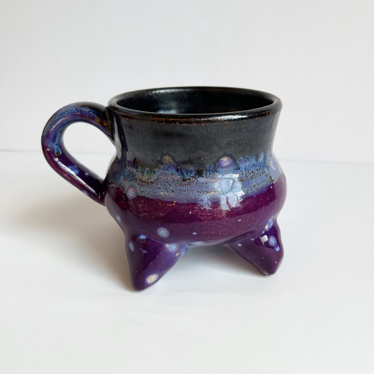 Purple Splotchy Cauldron Mug | Jessica Walker