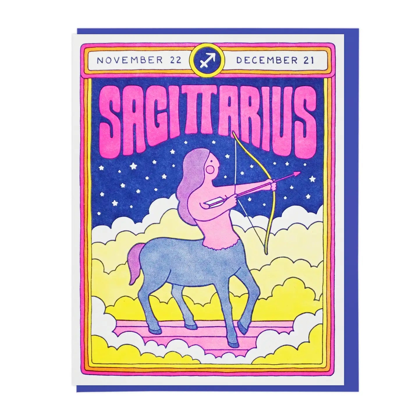 Sagittarius Birthday Card – Ruby Clay Company