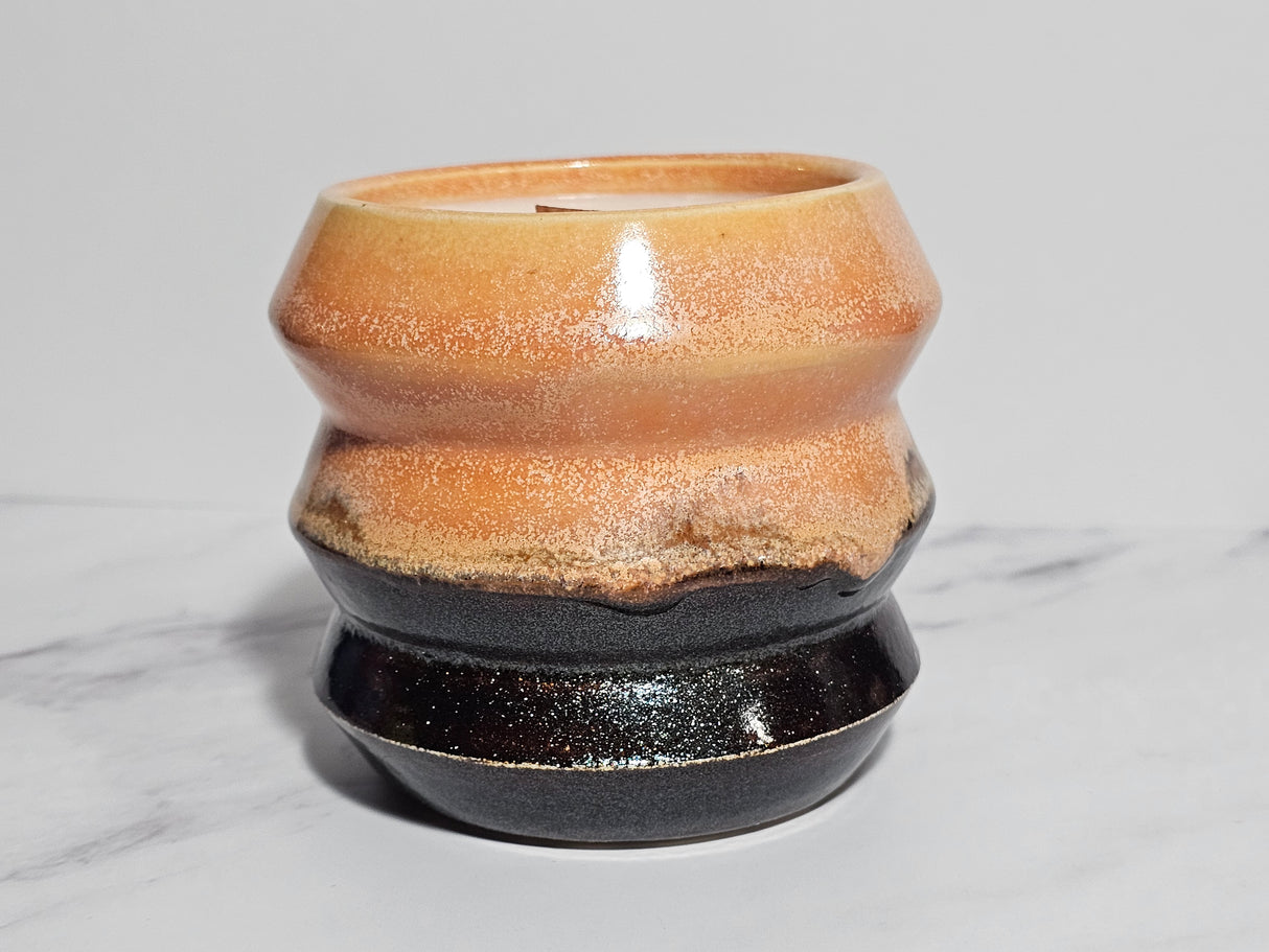 Pineapple Wild Mango Hand Thrown Candle | Made from Muck