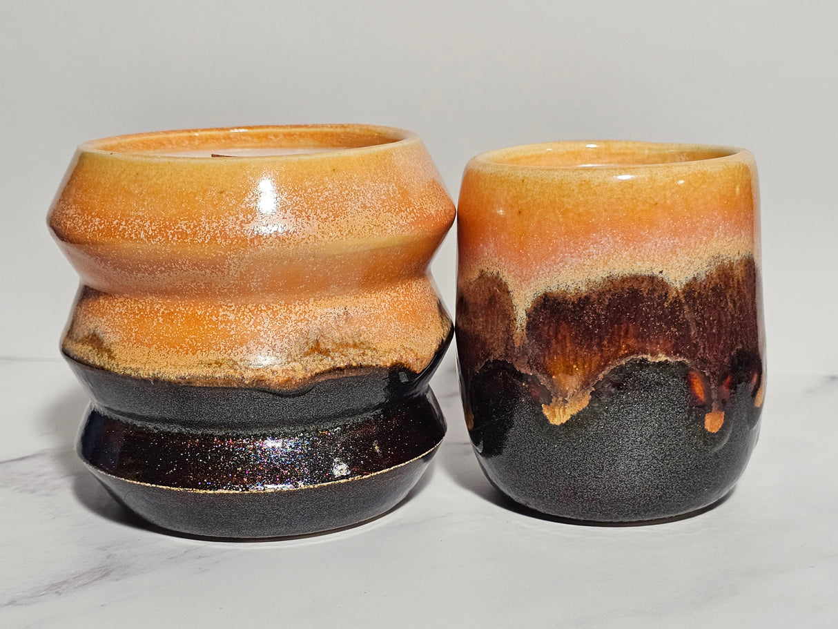 Pineapple Wild Mango Hand Thrown Candle | Made from Muck