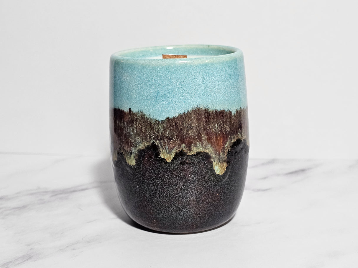 Sparkling Sangria Hand Thrown Candle | Made from Muck
