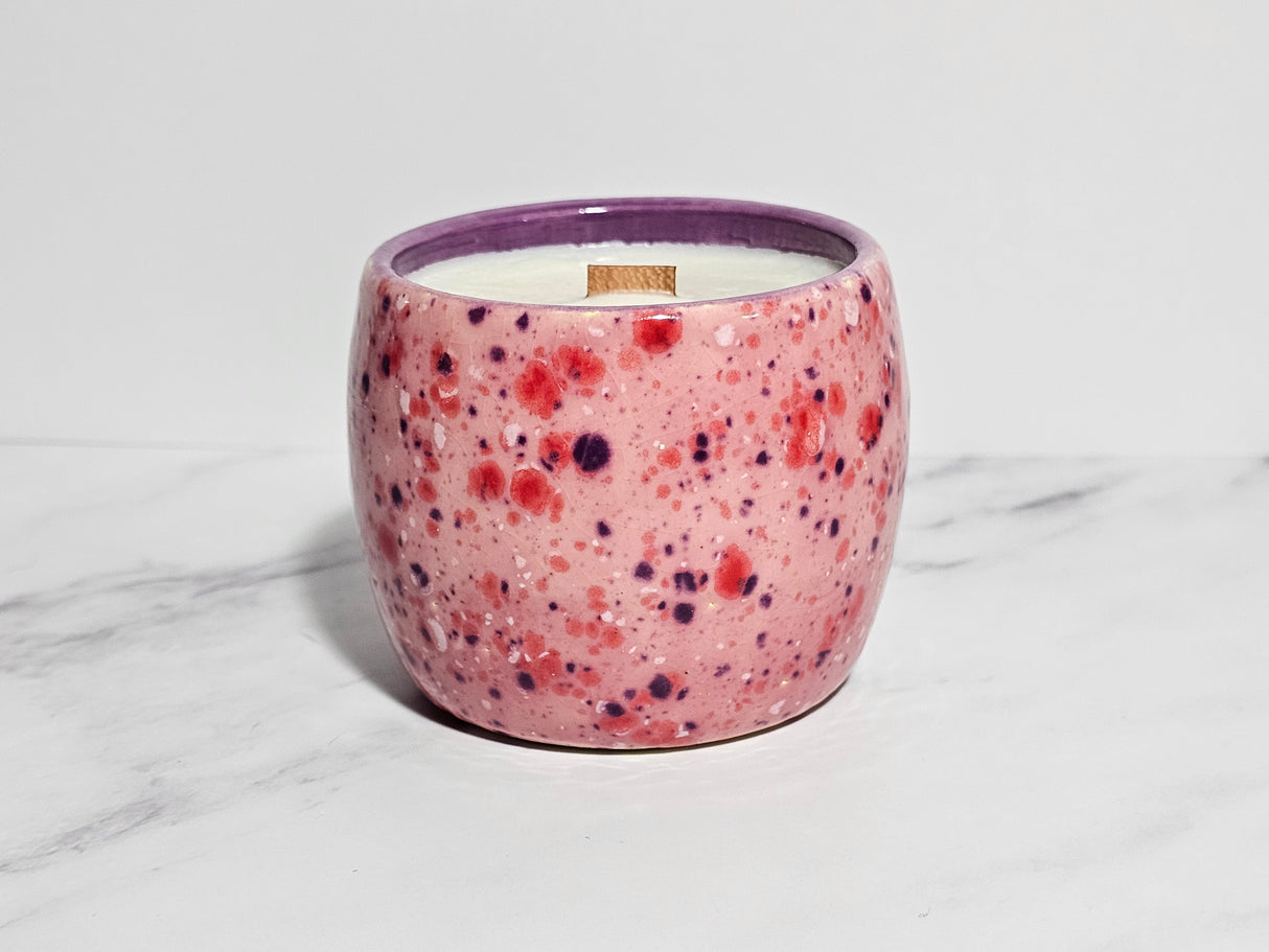 Fruity Rings Hand Thrown Candle | Made from Muck