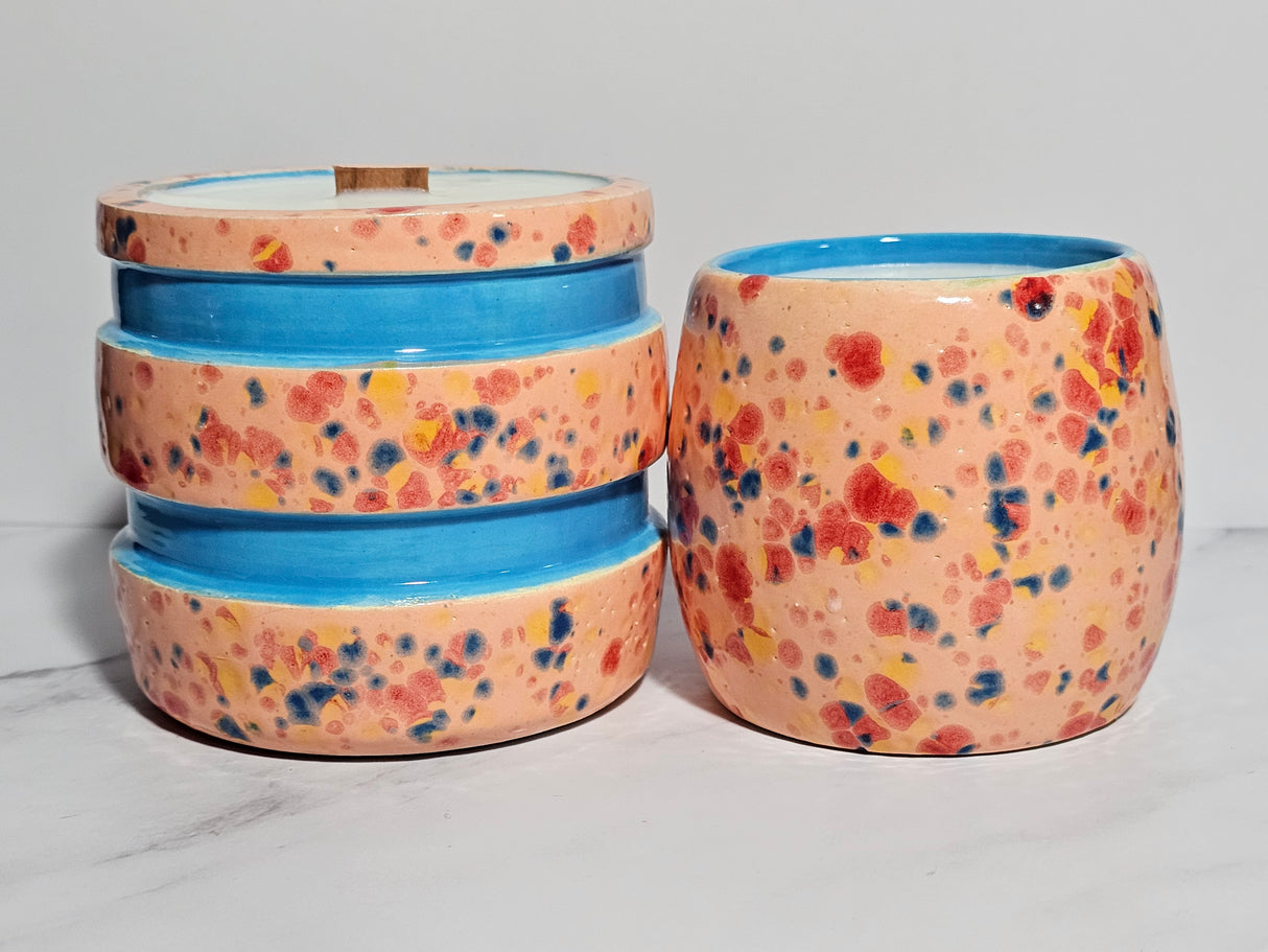 Napa Valley Sunset Hand Thrown Candle | Made from Muck