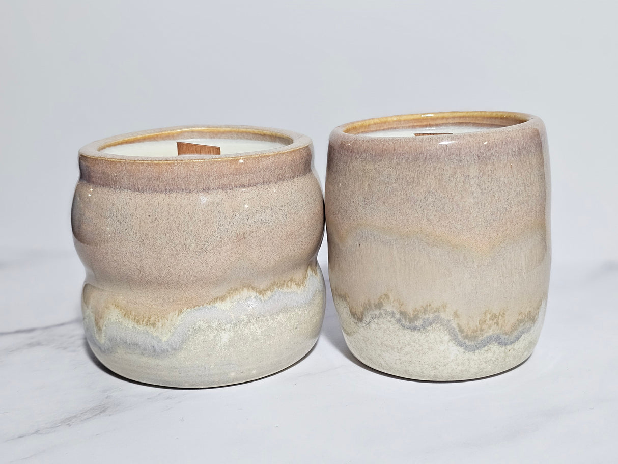 Woods & Earth Hand Thrown Candle | Made from Muck