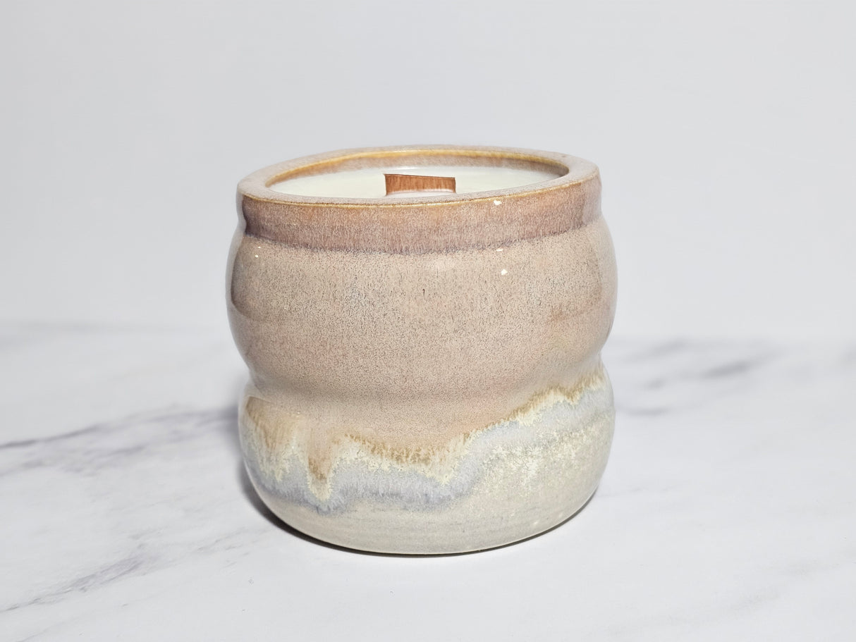 Woods & Earth Hand Thrown Candle | Made from Muck