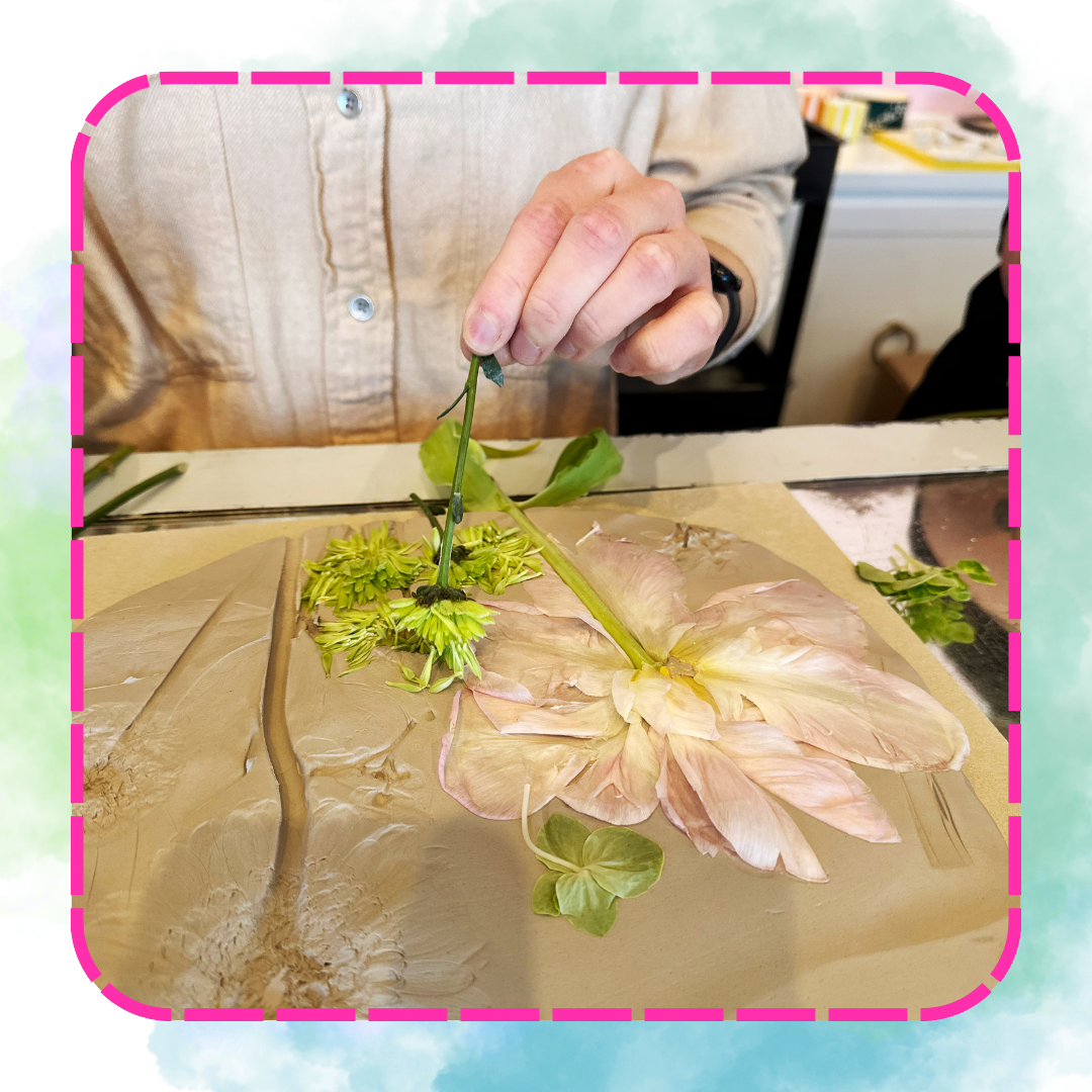 Plaster Flower Impression Workshop | November 8th