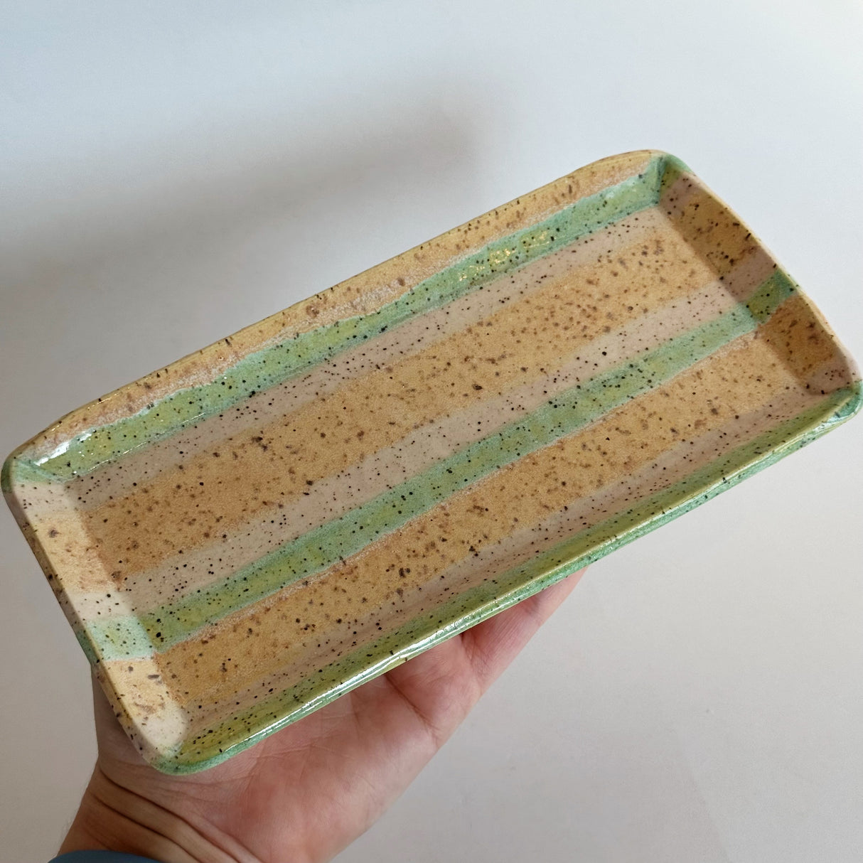 Speckled & Striped Trays | Madeleine Schmidt