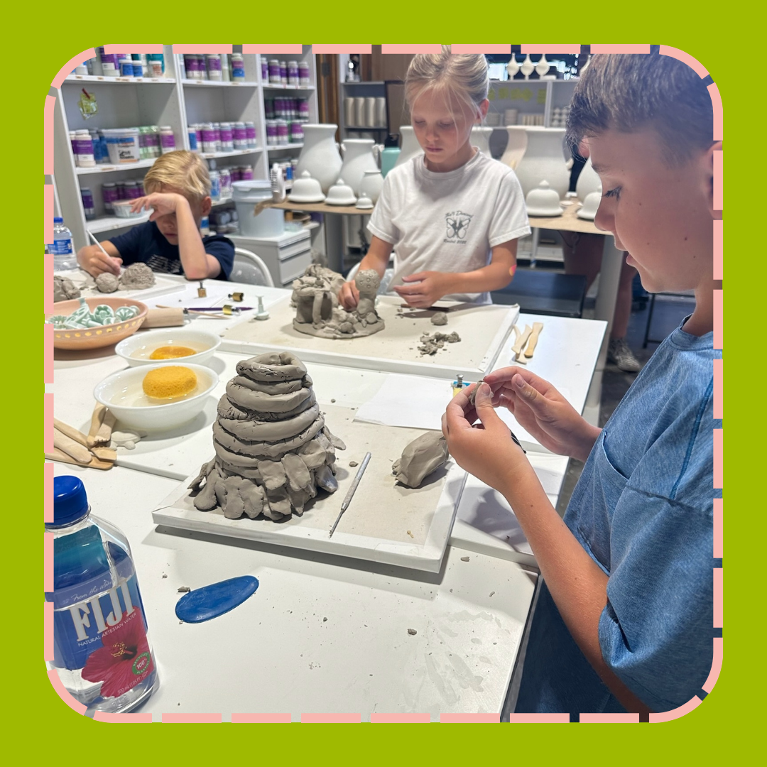 Kids' Clay Studio- Flower Pot Making & Glazing Workshop | May 2nd