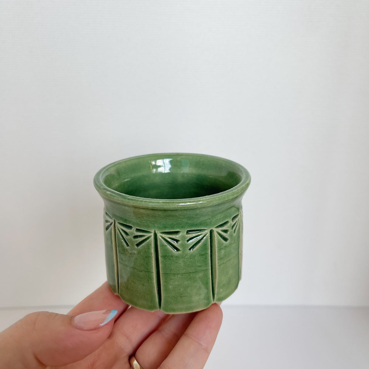 Small Carved Planter No. 1 | Danny Aguirre