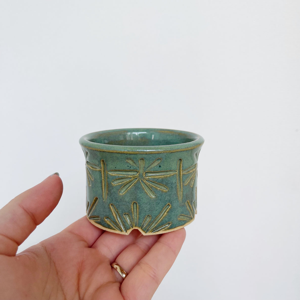 Small Carved Planter No. 2 | Danny Aguirre