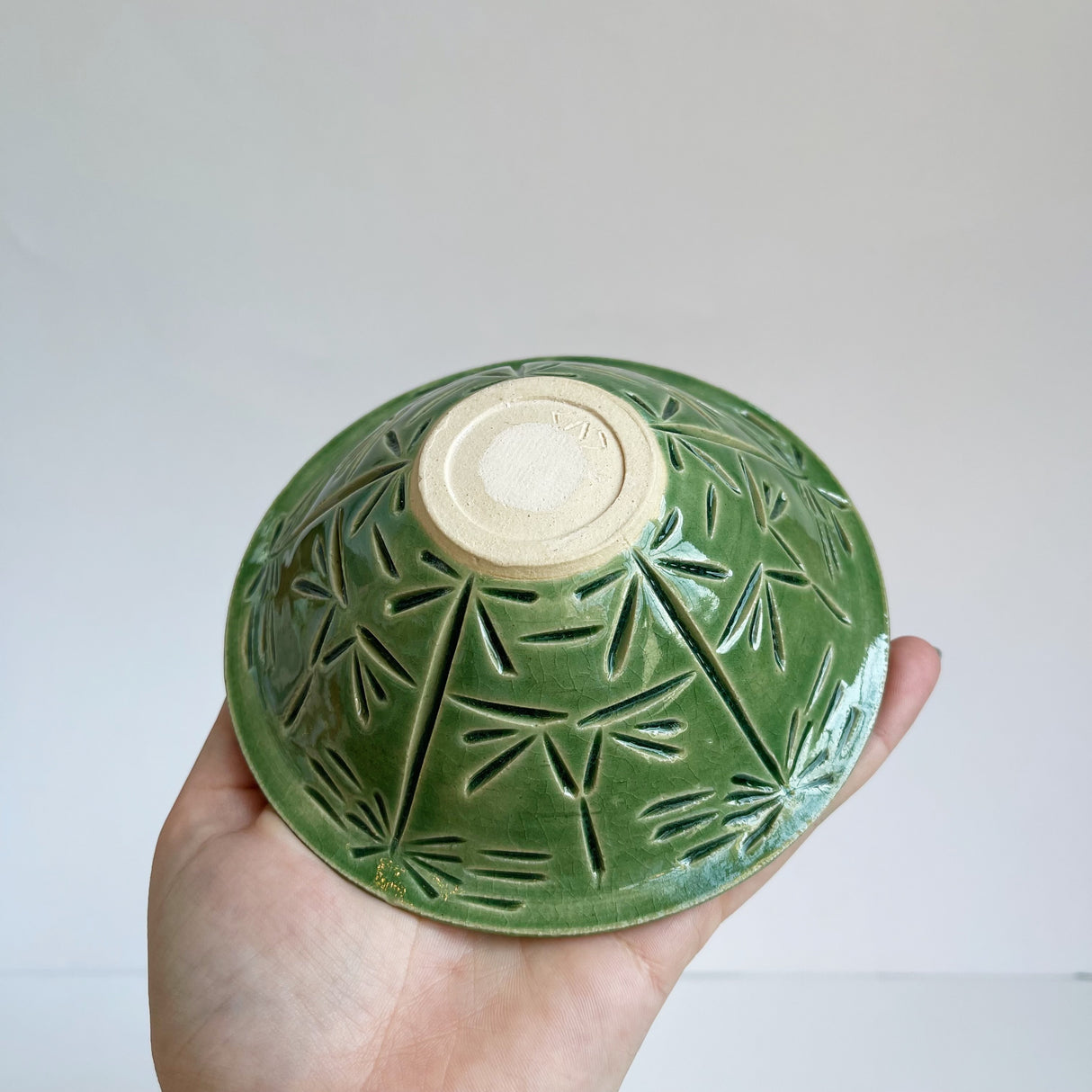 Carved Celadon Bowl | Danny Aguirre