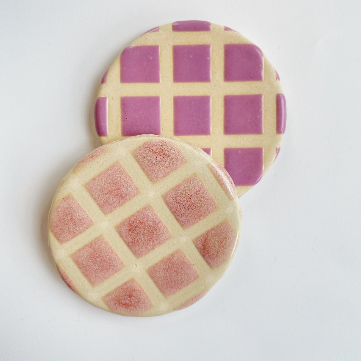 Grid Coaster | Terra Clay Co.
