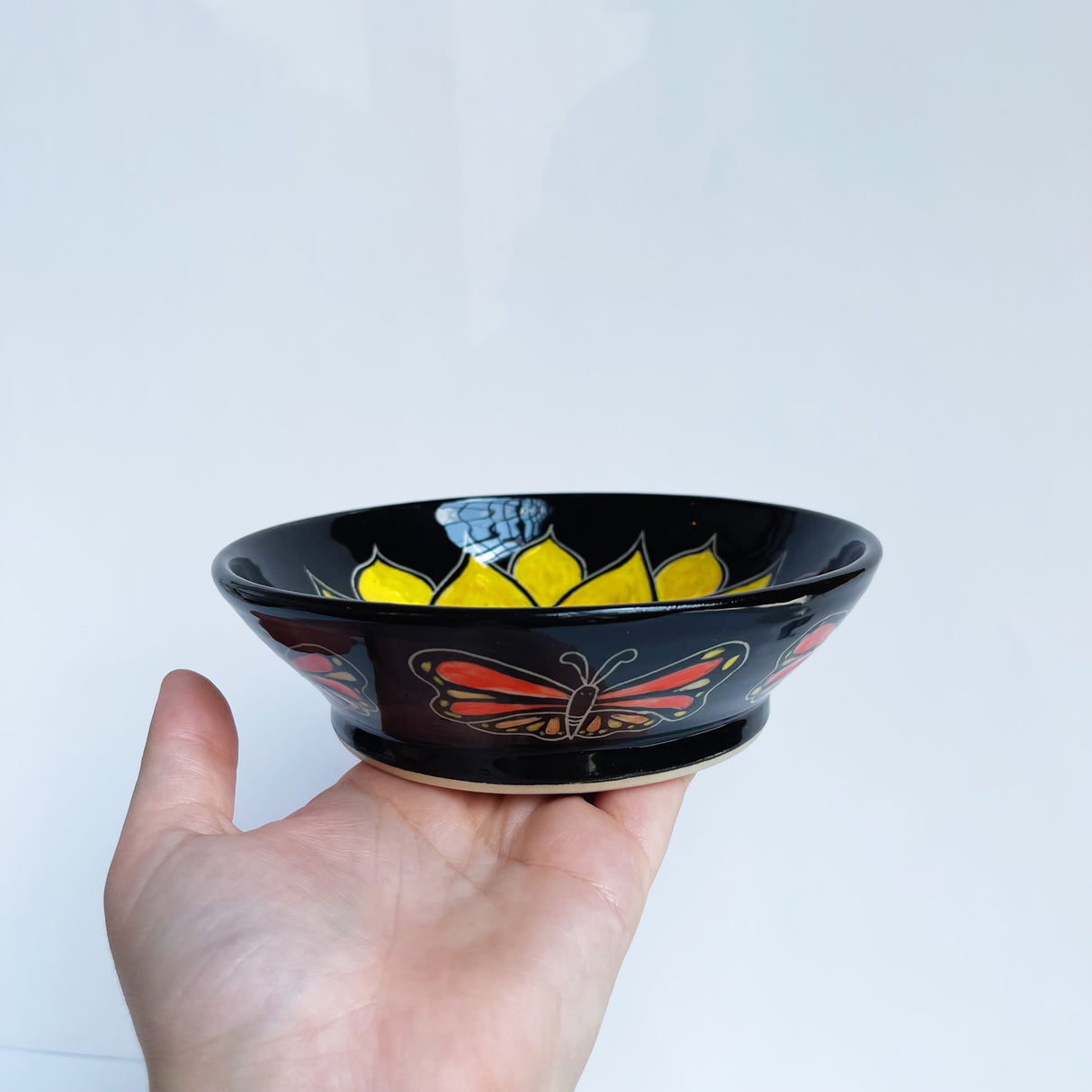 Yellow Sunflower Bowl | Cindy Walker Davidson