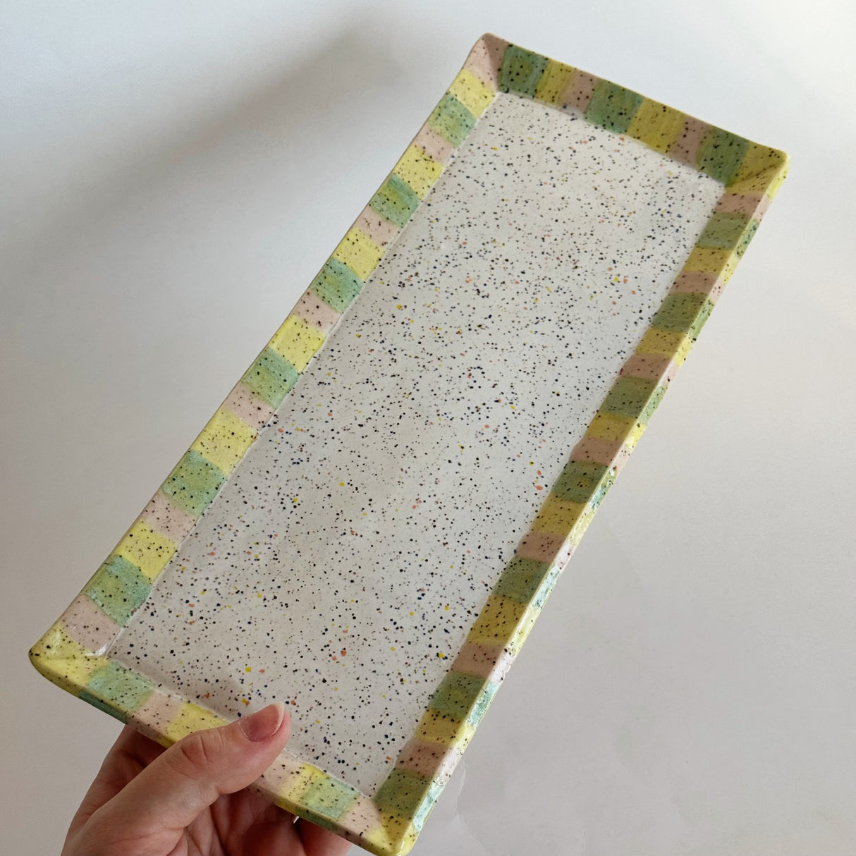 Speckled & Striped Trays | Madeleine Schmidt