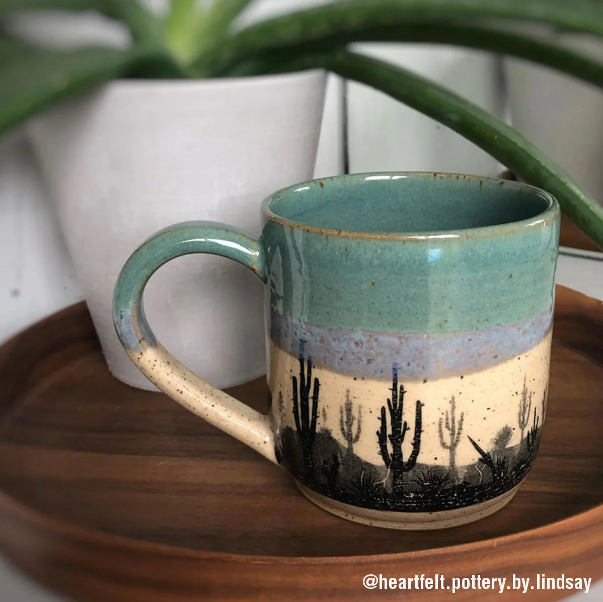 Arizona Desert Underglaze Transfer