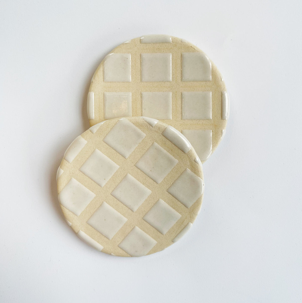 Grid Coaster | Terra Clay Co.