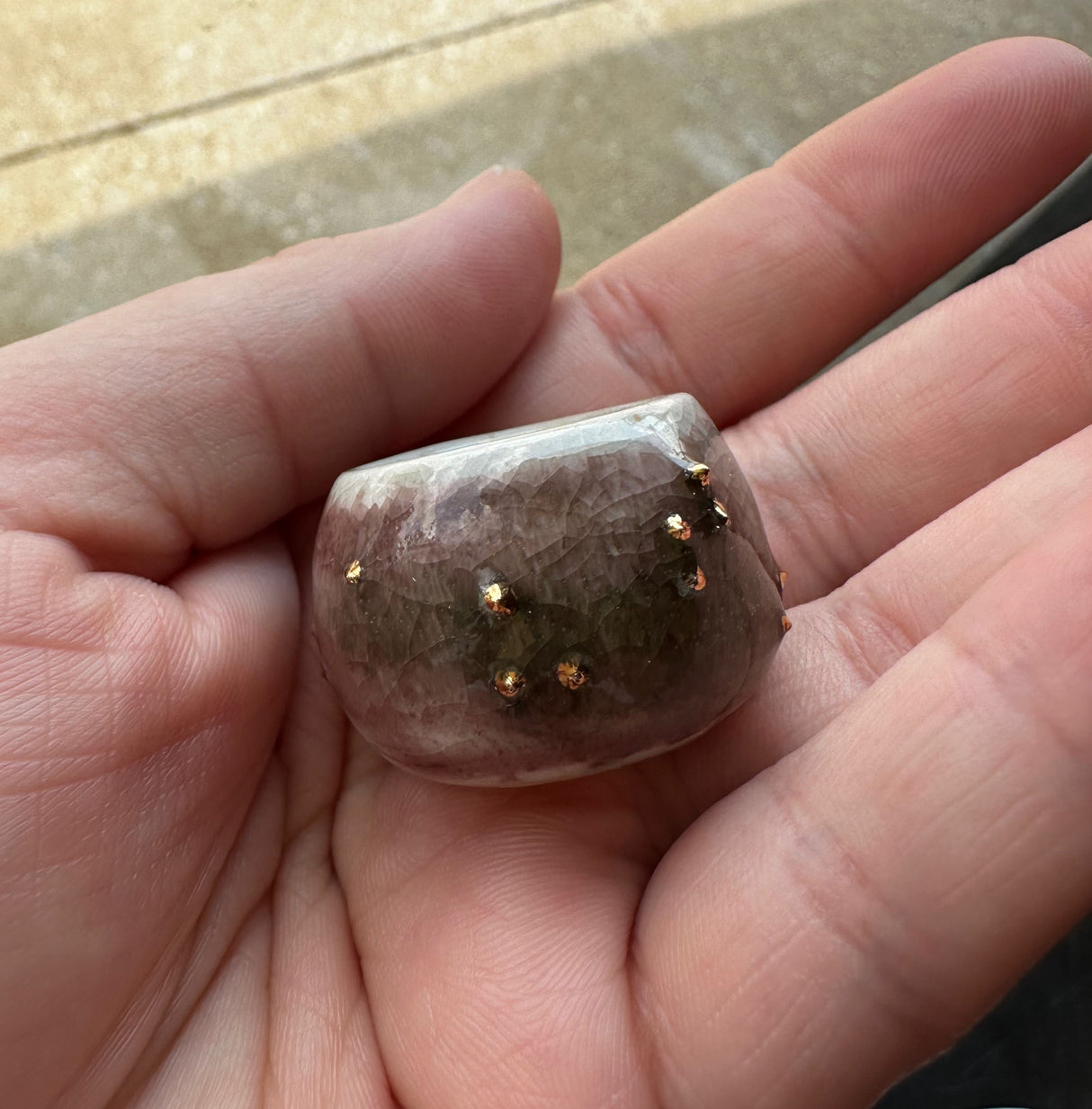 Miniature Meditation Vase "Beautiful" | Amy Sanders de Melo