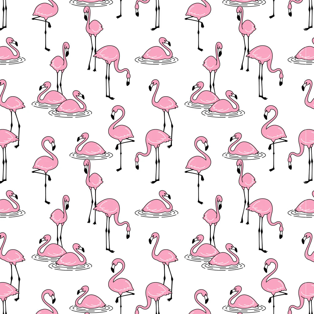 Flamingo Underglaze Transfer