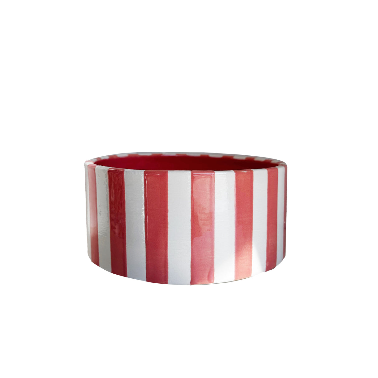 Big Top Stripes Handpoured Candle & Vase | Wholesale