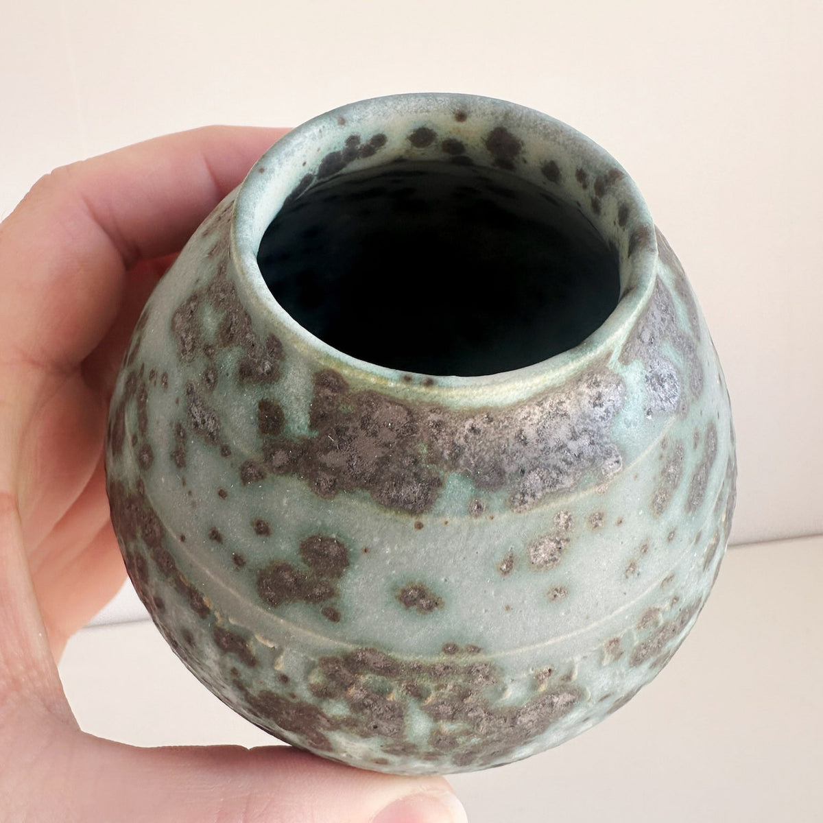 Moonscape Carved Vase | Pottery by Mike