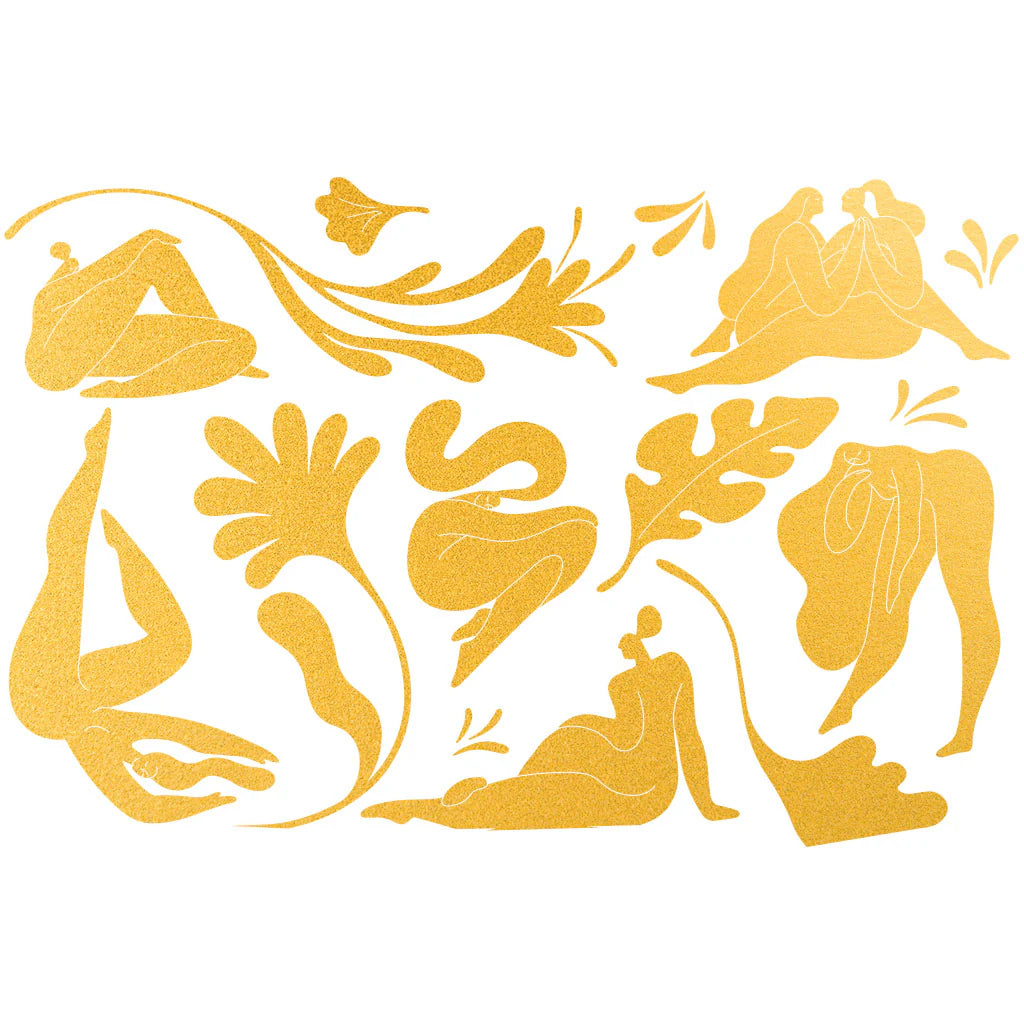 Matisse Women Overglaze Gold Decal