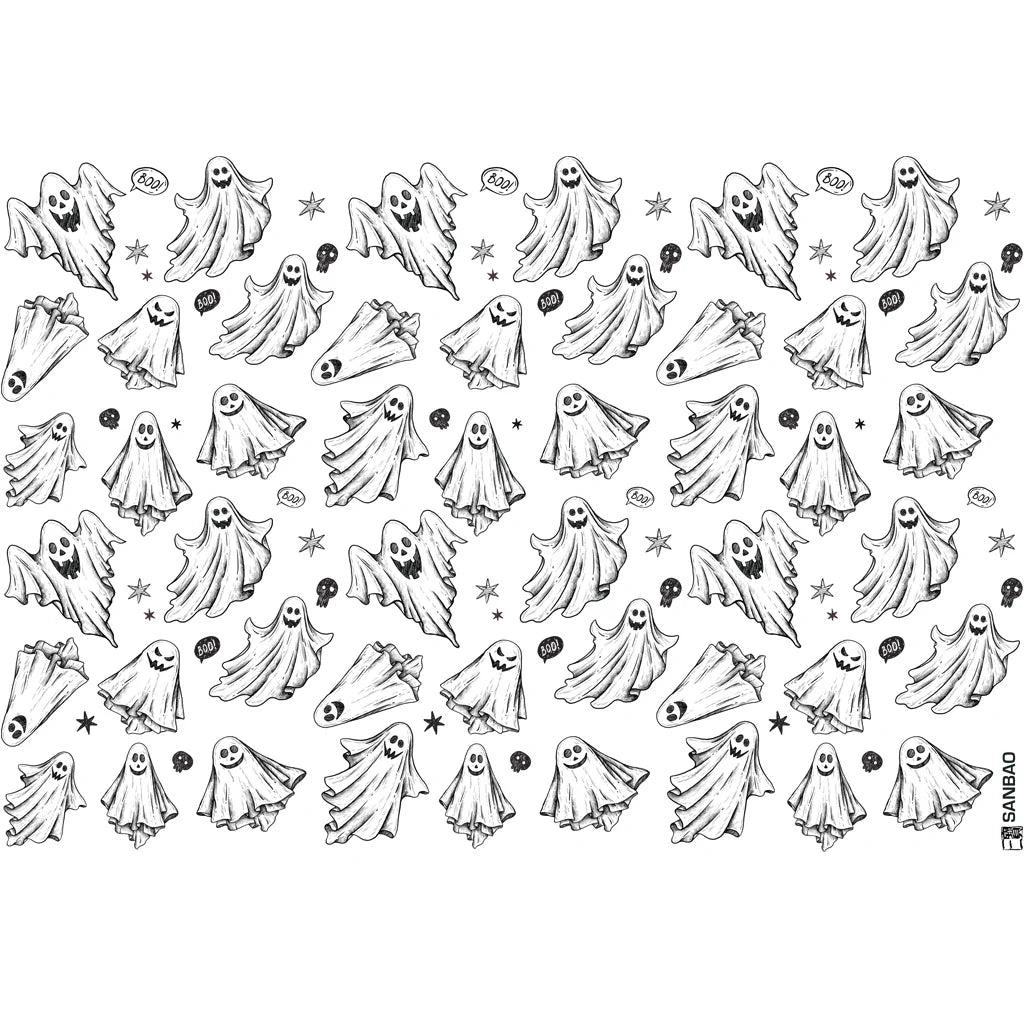 Ghost Underglaze Transfer