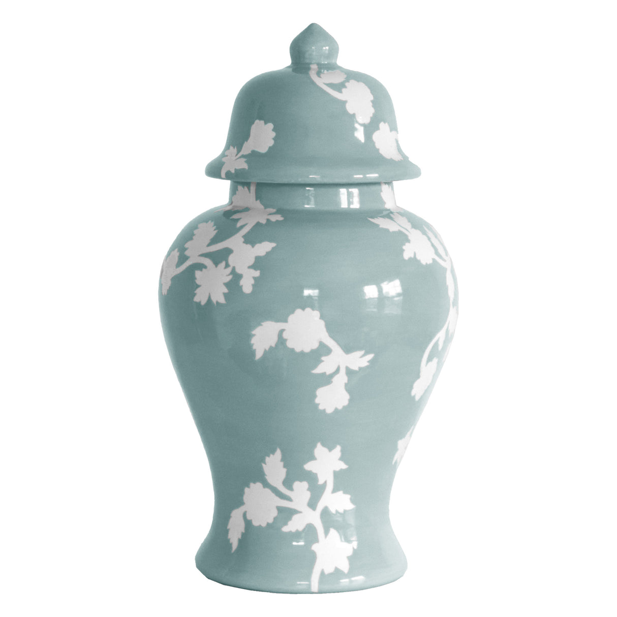 Chinoiserie Dreams Ginger Jars in Lamb's Ear