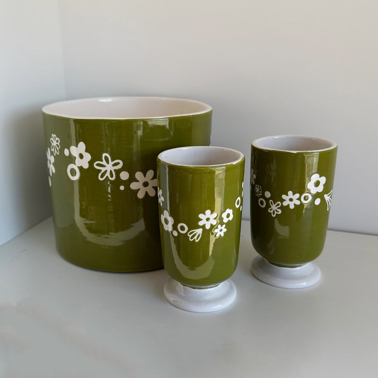 Crazy Daisy Ice Bucket Style Vase | Wholesale