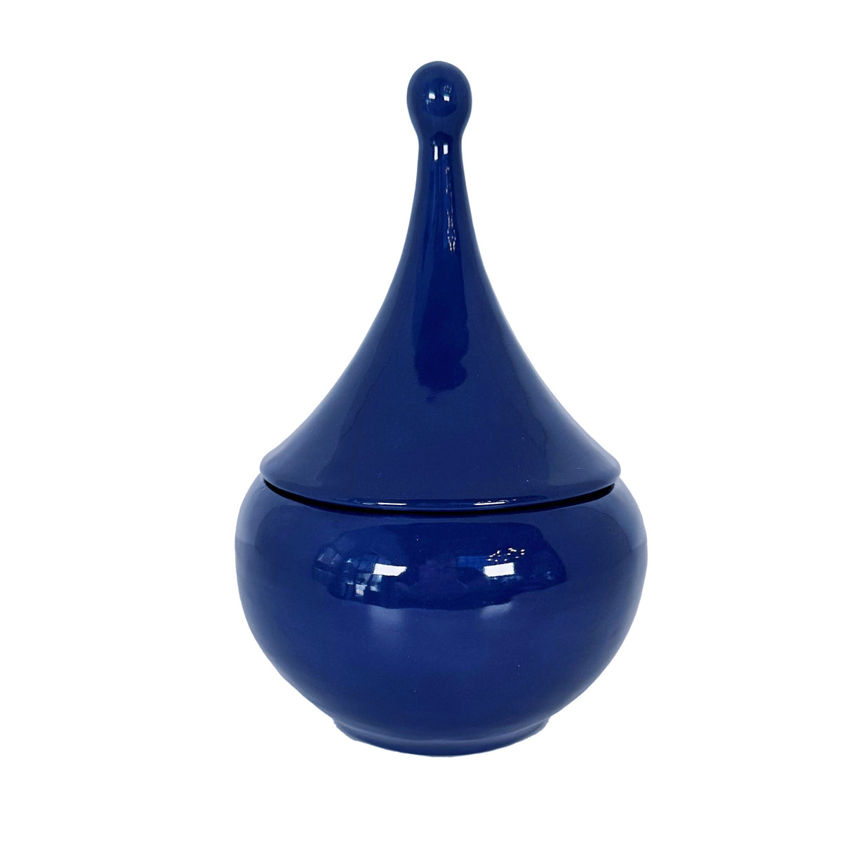 Teardrop Jars in Dutch Boy Blue