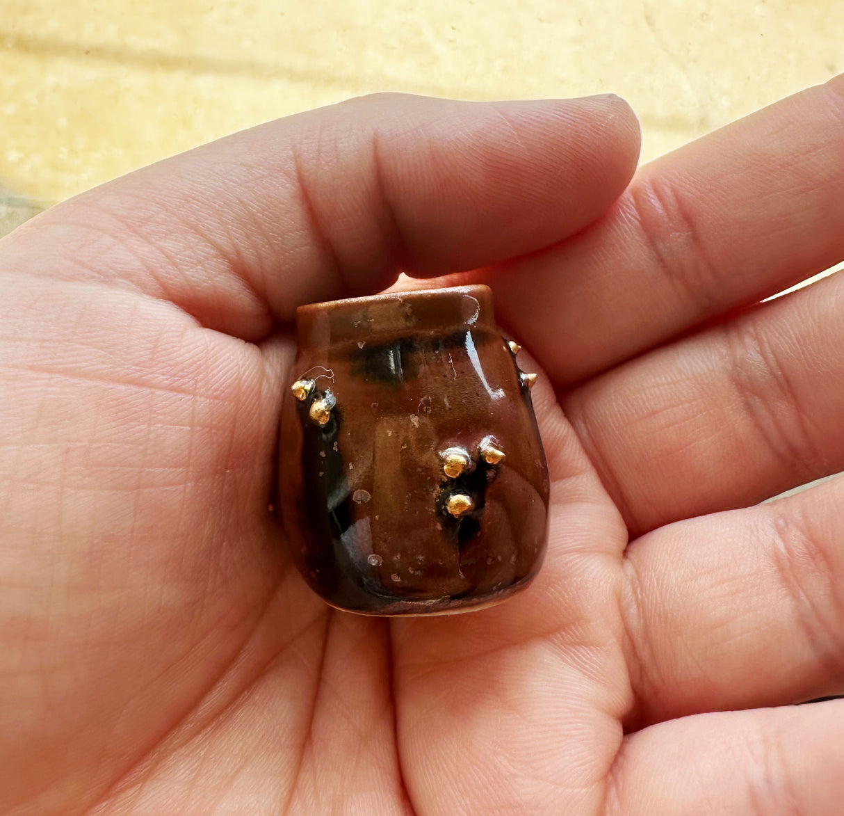 Miniature Meditation Vase "Fierce" | Amy Sanders de Melo