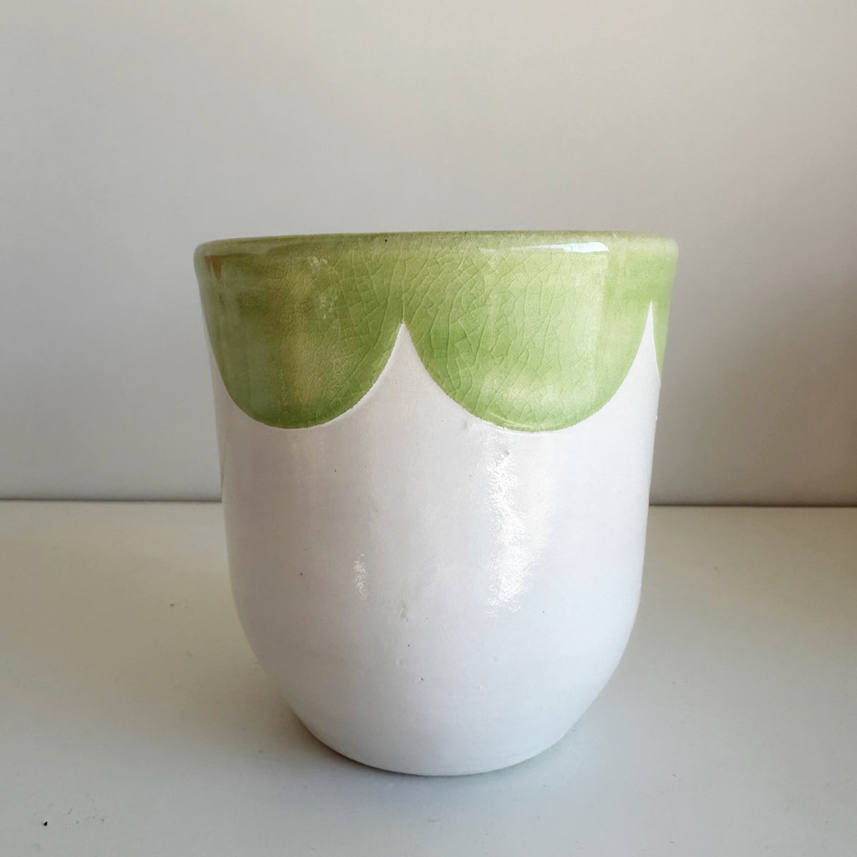 Bright Scalloped Tumblers | Jessica Walker