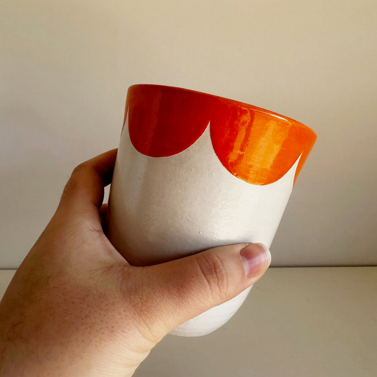 Bright Scalloped Tumblers | Jessica Walker