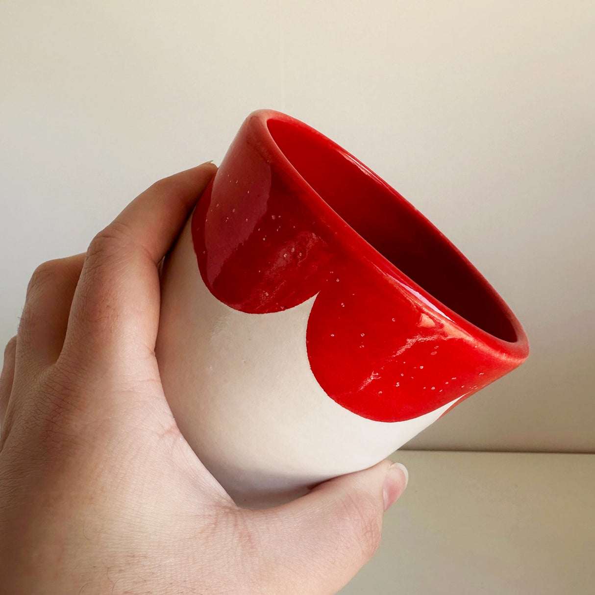 Bright Scalloped Tumblers | Jessica Walker