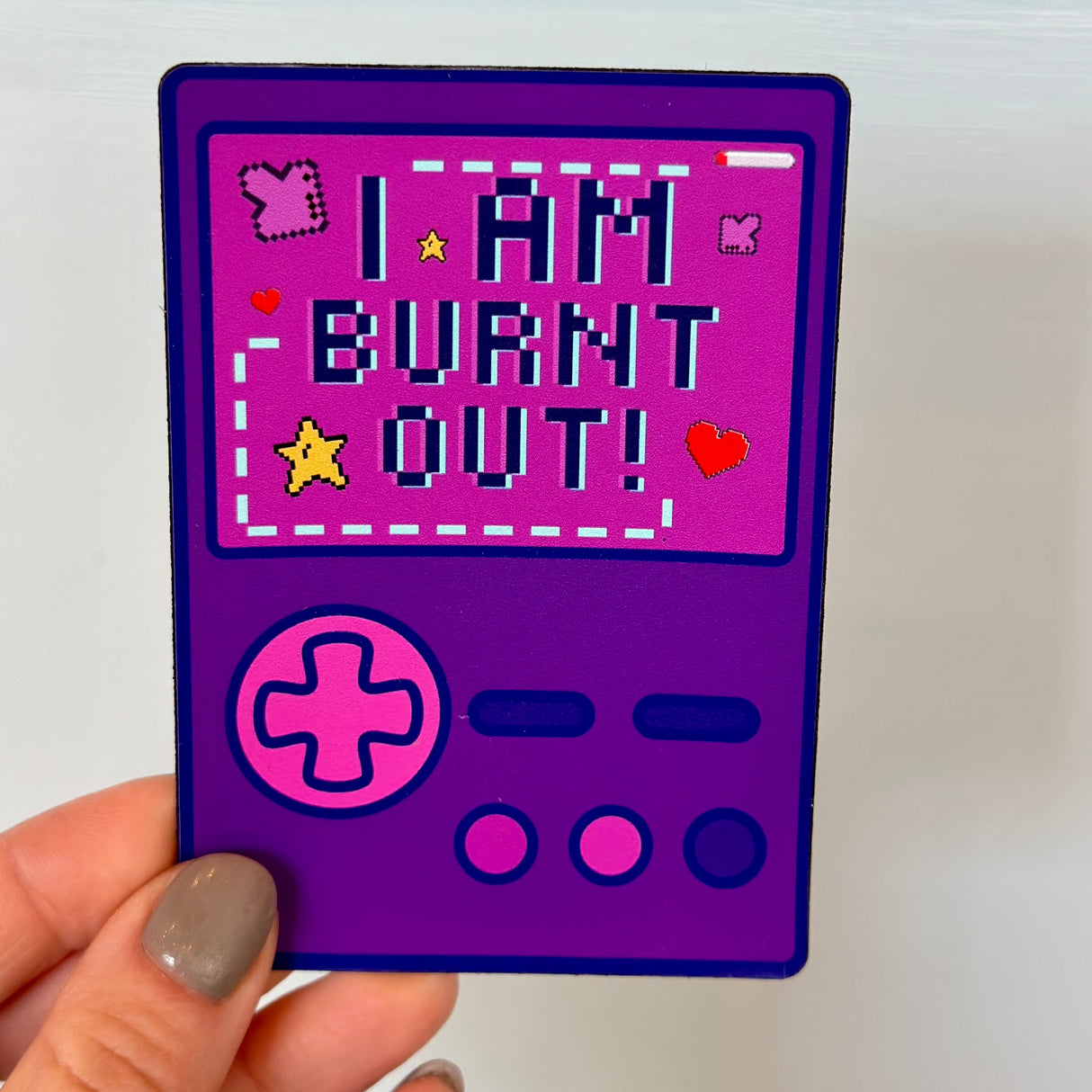 Burnt Out Magnet | Jennifer Schmidt