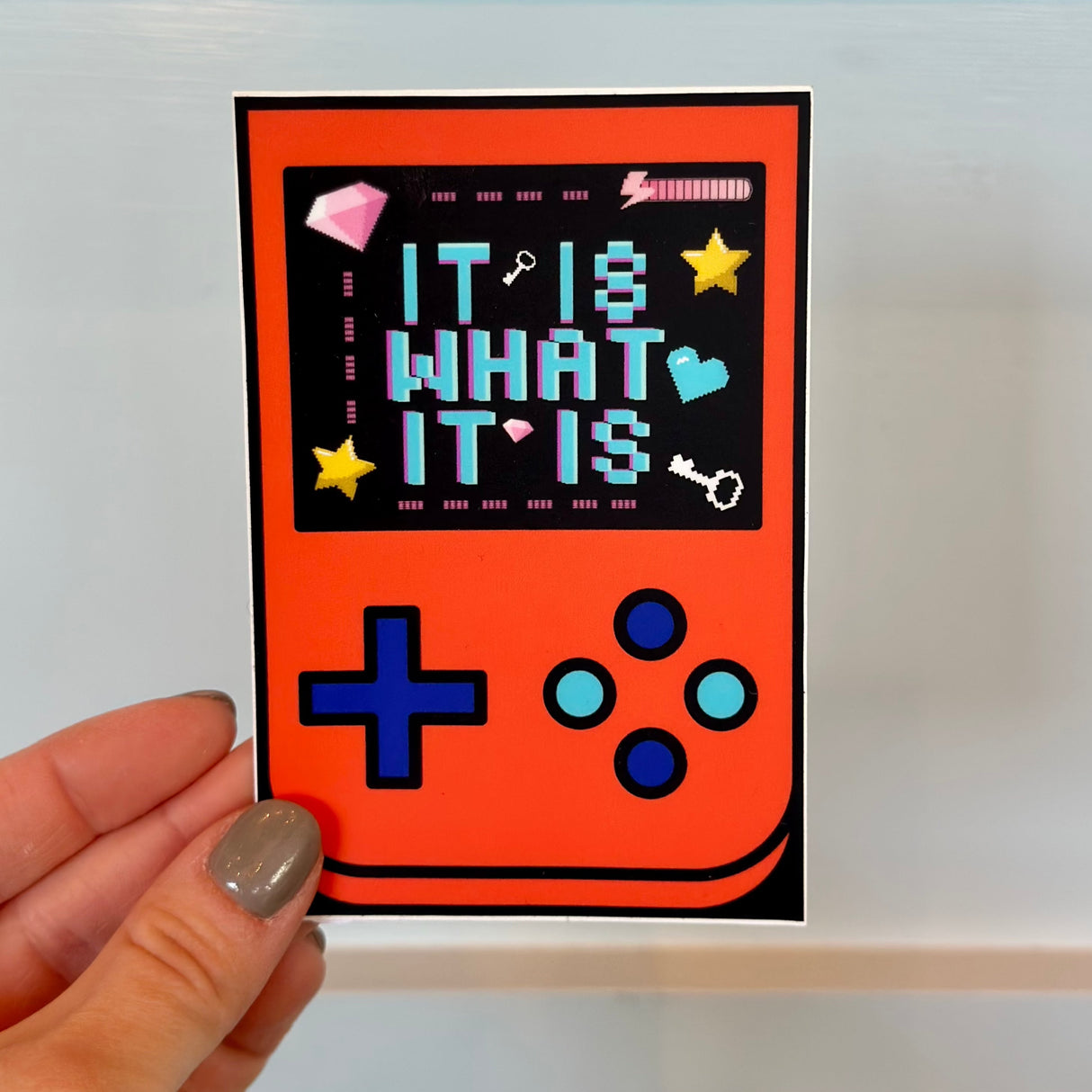 It Is What It Is Sticker | Jennifer Schmidt
