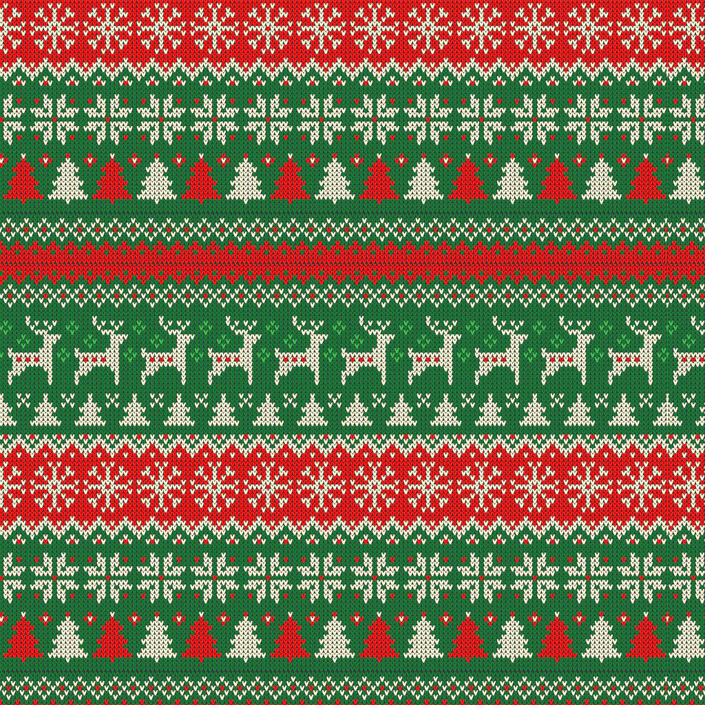 Holiday Sweater Underglaze Transfer