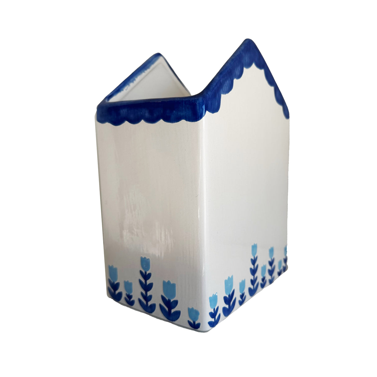 Tulip Fever Scalloped House Vase/Container | Wholesale