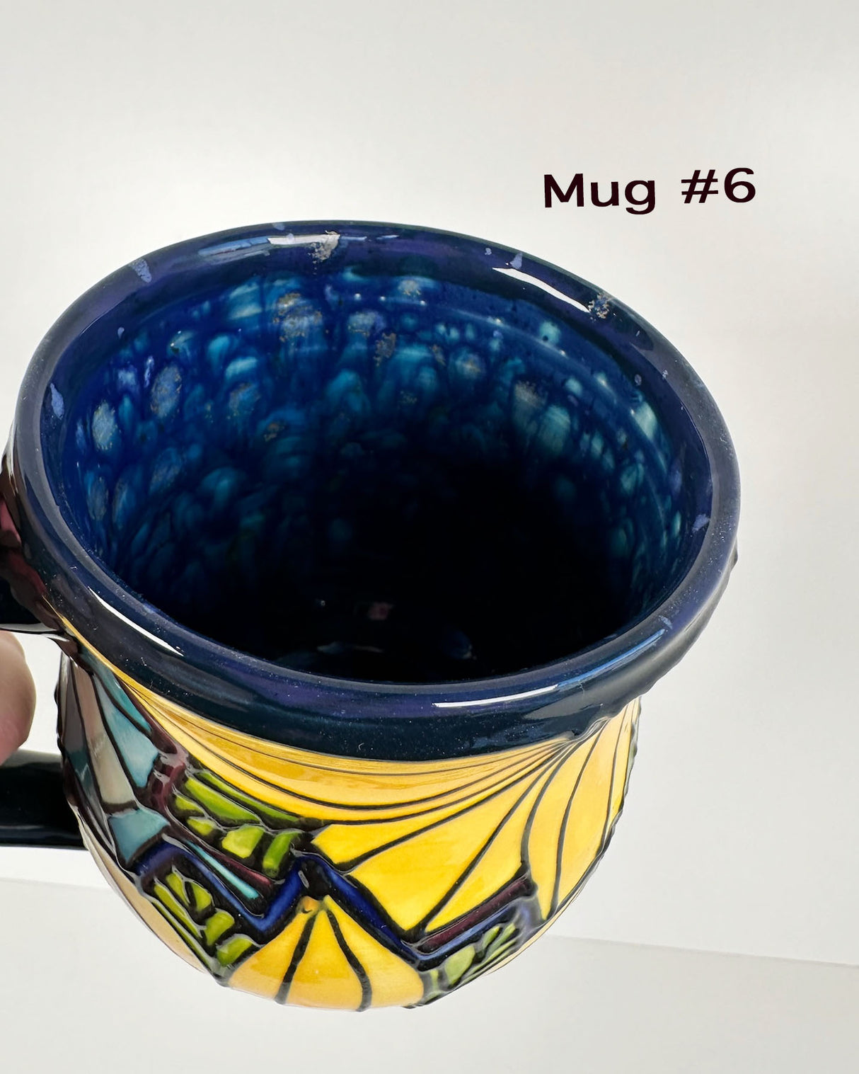 Stained Glass Style Sunflower Mugs- Multiple Options Availble | Once & Future Things