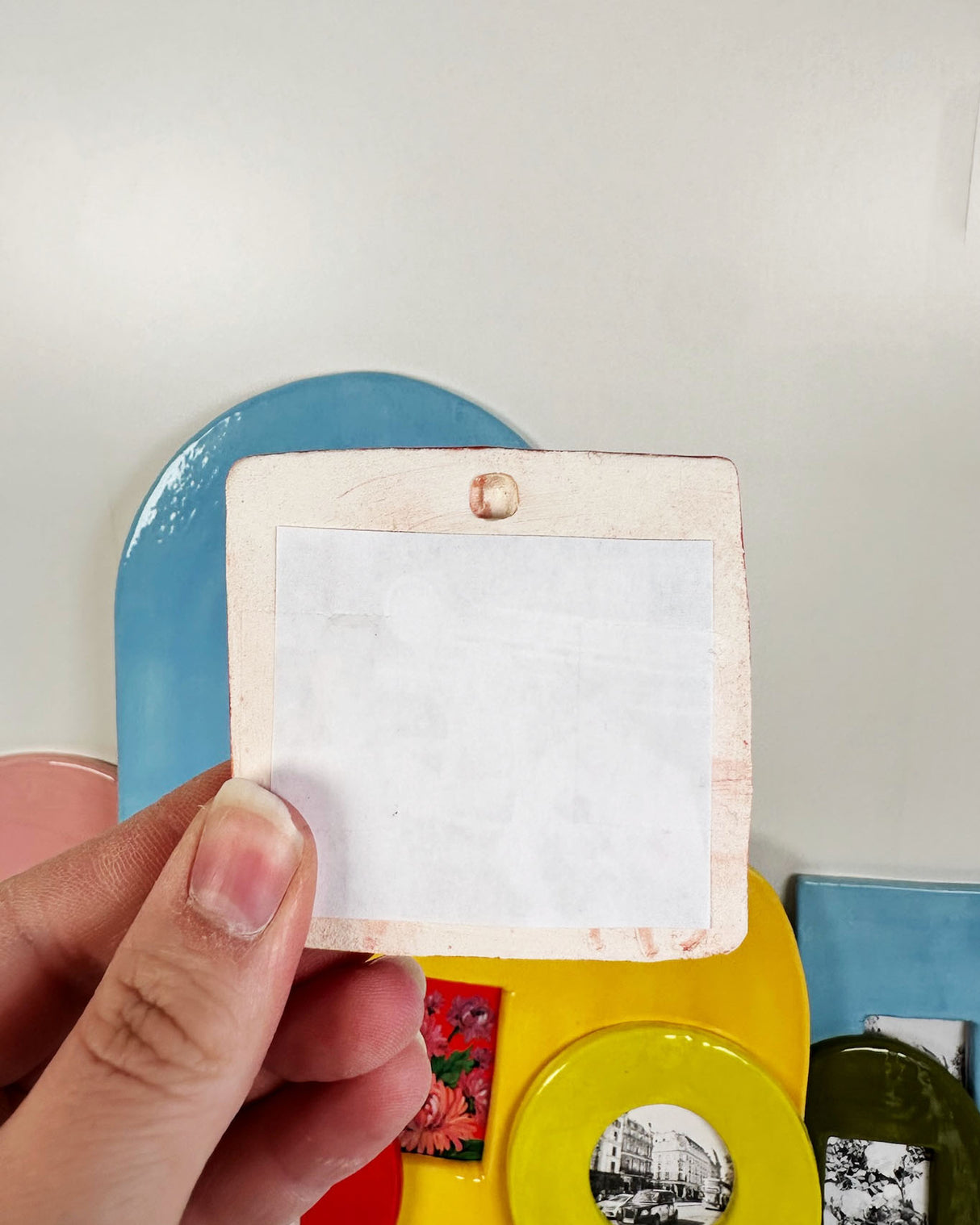 Colorful Ceramic Photo Frames | Madeleine Schmidt