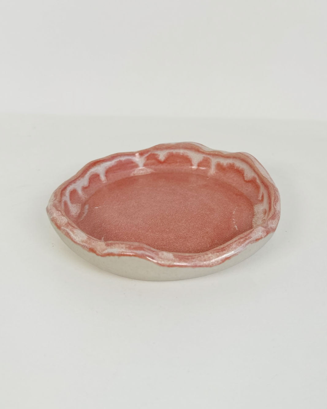 Pink Stoneware Trinket Dish | Katie Brown