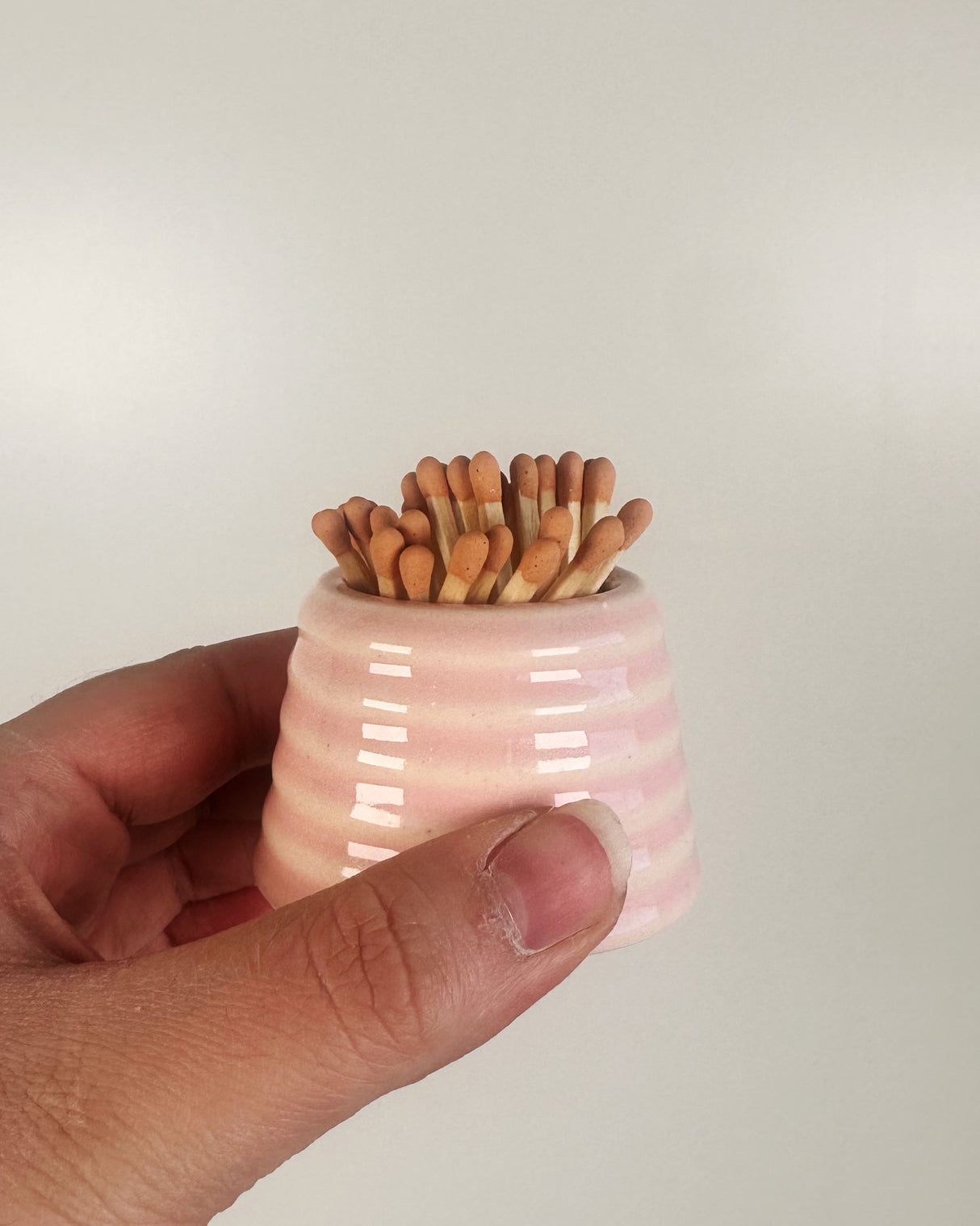 Bright Match Holder and Strikes | Terra Clay Co.