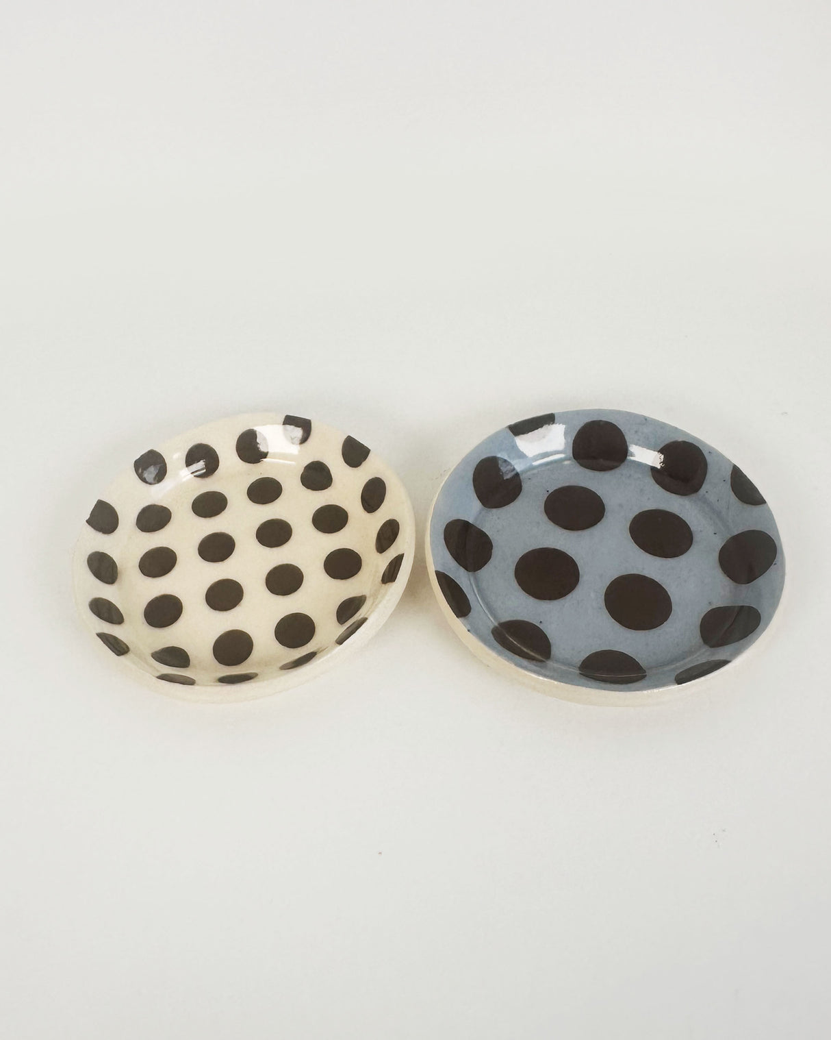 Polka Dot Ceramic Ring Dishes | Terra Clay Co.