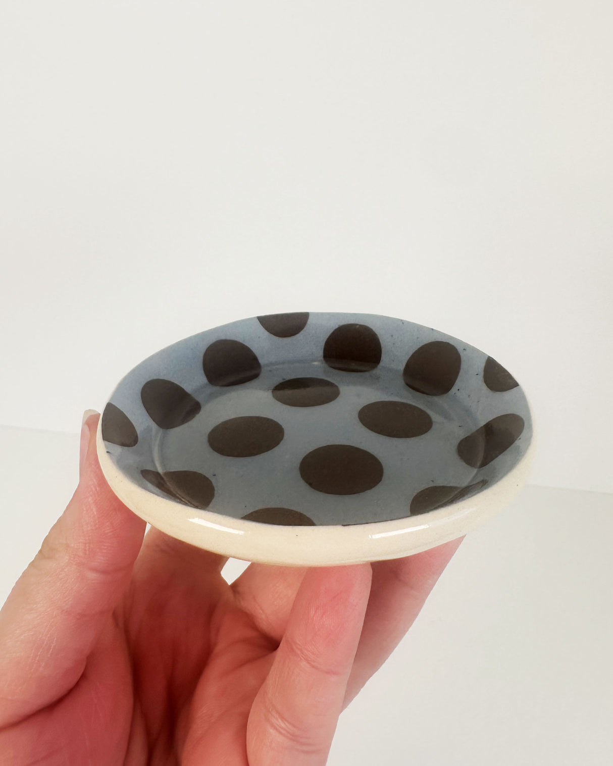Polka Dot Ceramic Ring Dishes | Terra Clay Co.