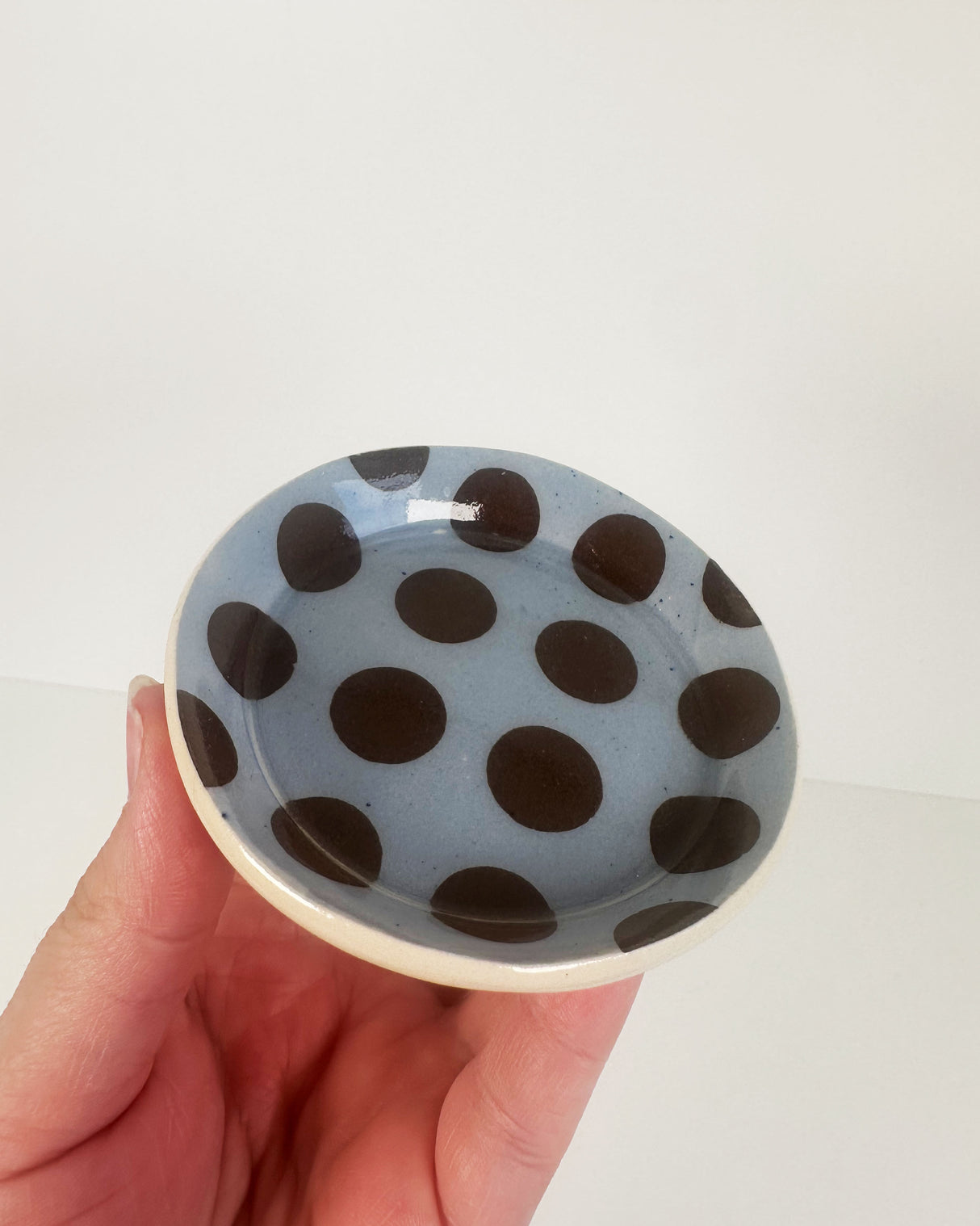 Polka Dot Ceramic Ring Dishes | Terra Clay Co.