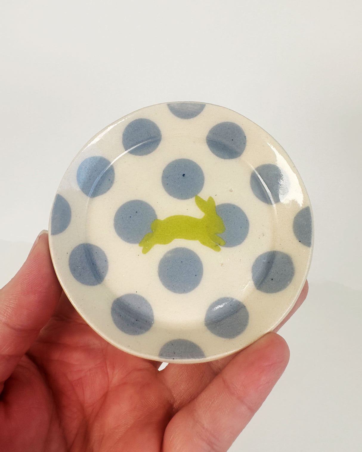 Sprinting Rabbit Ceramic Ring Dishes | Terra Clay Co.