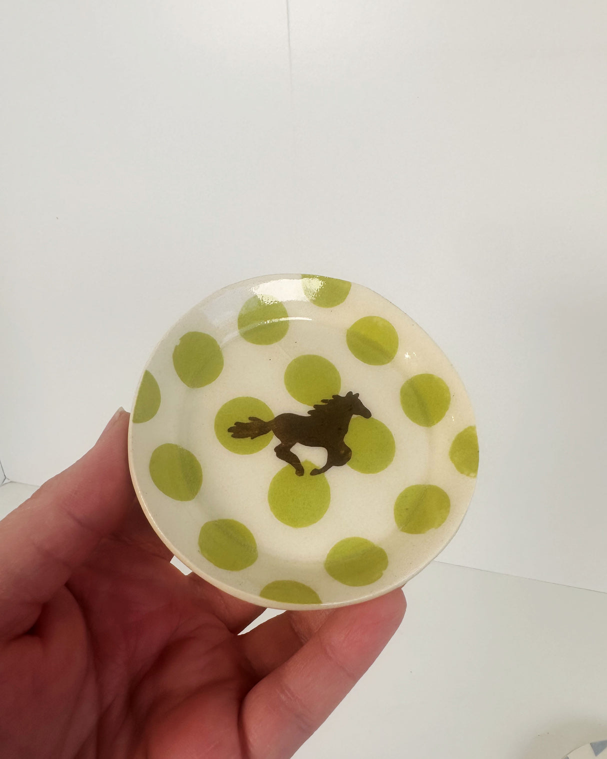 Galloping Horse Ceramic Ring Dishes | Terra Clay Co.