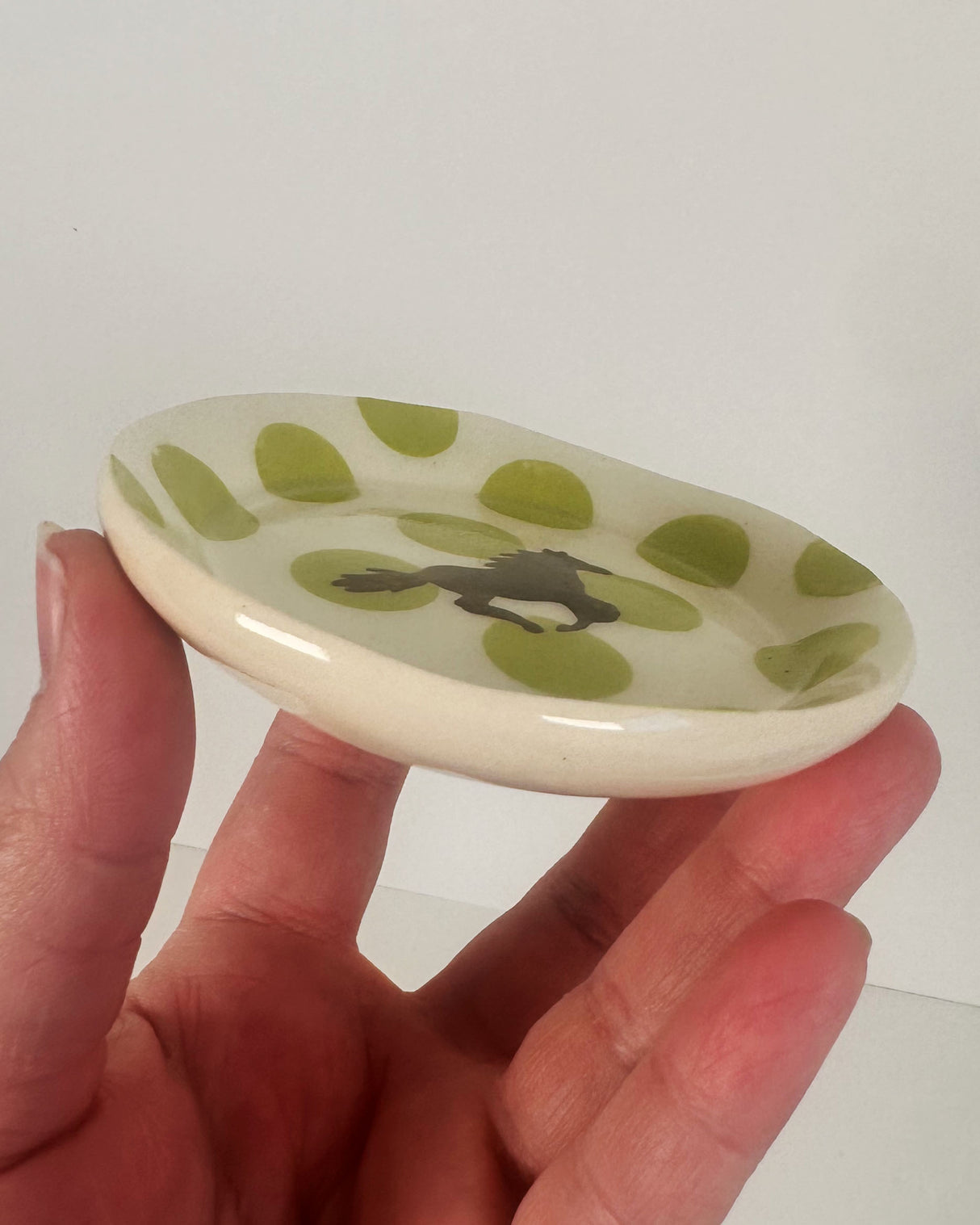 Galloping Horse Ceramic Ring Dishes | Terra Clay Co.