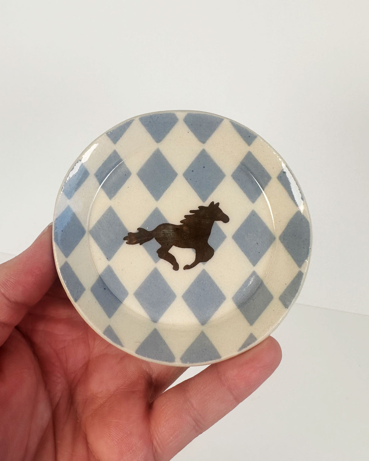 Galloping Horse Ceramic Ring Dishes | Terra Clay Co.