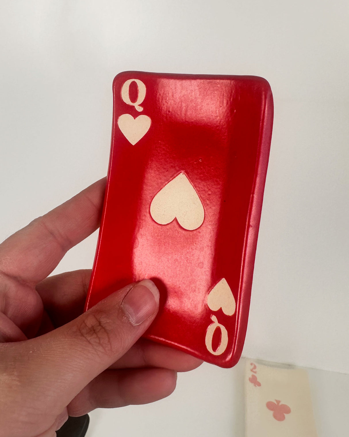 Playing Card Ceramic Ring Dishes | Terra Clay Co.